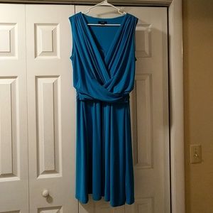 Turquoise dress